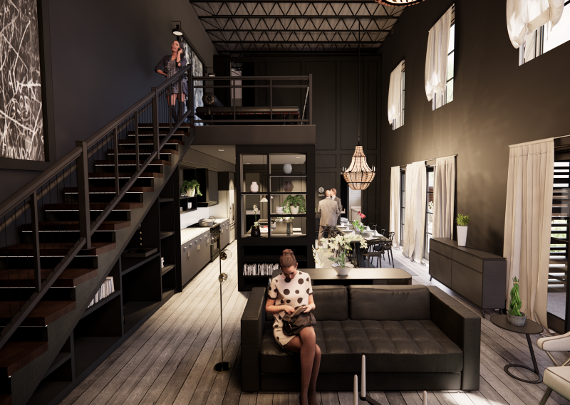 Contemporary downtown Pensacola living