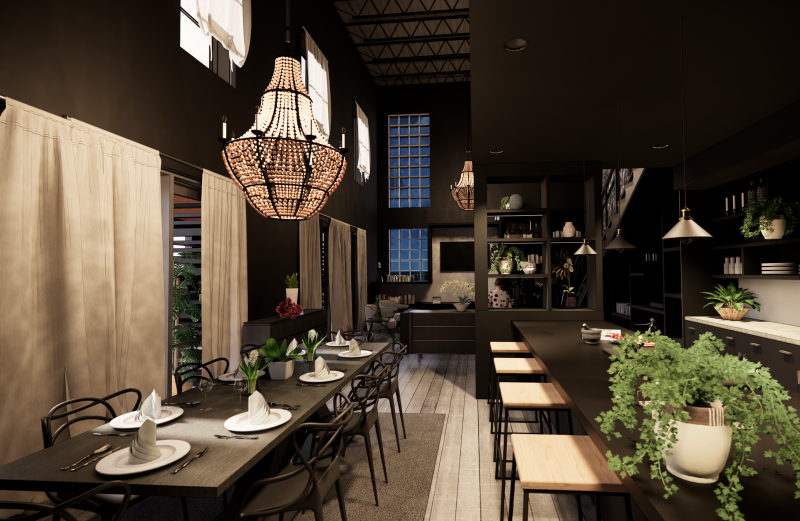 Contemporary downtown Pensacola living