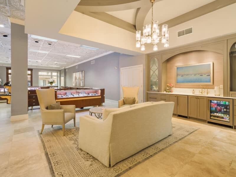 Elebash Jewelry - customer experience lounge
