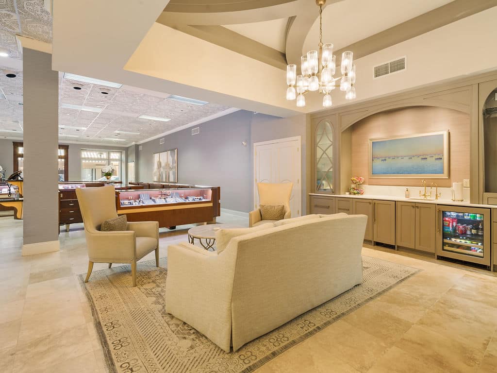 Elebash Jewelry - customer experience lounge
