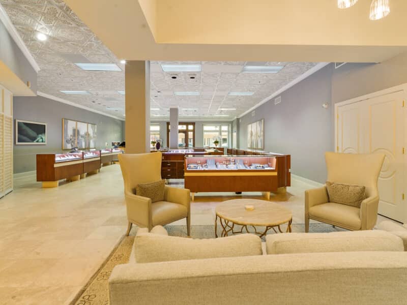 Elebash Jewelry - customer experience lounge